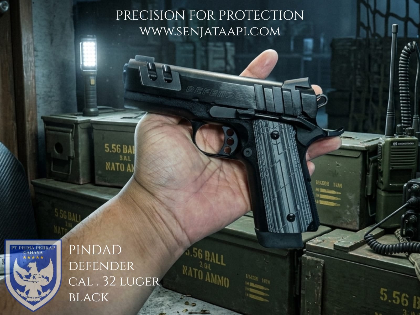 Pindad Defender Black